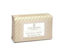 Atkinsons Natural White - Jabón perfumado de lujo, 200 g