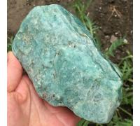 AtkitS meditación Especímenes de Piedra de amazonita de Cristal Natural Decorativos (Size : 80-90g)