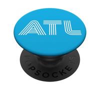 ATL Atlanta GA Diseño Retro PopSockets PopGrip Adhesivo