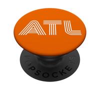 ATL Atlanta GA Diseño Retro PopSockets PopGrip Adhesivo