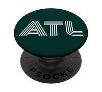 ATL Atlanta GA Diseño Retro PopSockets PopGrip Adhesivo