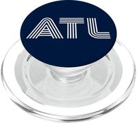 ATL Atlanta GA Diseño Retro PopSockets PopGrip para MagSafe