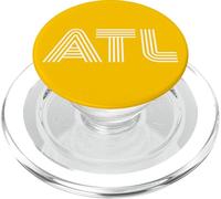ATL Atlanta GA Diseño Retro PopSockets PopGrip para MagSafe