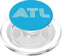 ATL Atlanta GA Diseño Retro PopSockets PopGrip para MagSafe
