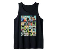 ATLA Pop Art Character Grid Full Cast Retro Cartoon Camiseta sin Mangas
