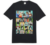 ATLA Pop Art Character Grid Full Cast Retro Cartoon Comfort Colors Adult Heavyweight T-Shirt