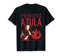 ATLA Princess Azula Portrait Anime Style Cartoon TV Show Camiseta