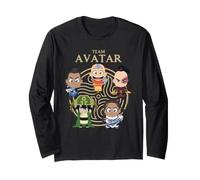 ATLA Team Avatar Chibi Character Group Retro Cartoon Manga Larga