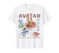 ATLA Team Avatar We're in This Together Collage Cartoon Camiseta