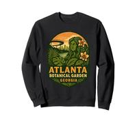 Atlanta Botanical Garden Camisa Floral Muse Skyline View Sudadera