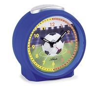 Atlanta Despertador Infantil para niños, diseño de fútbol, Color Azul