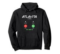 Atlanta está Llamando y Debo IR a Georgia de Viaje Sudadera con Capucha