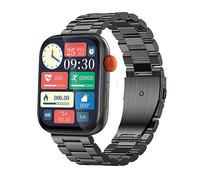 ATLANTA Reloj Inteligente Unisex 2 Correas Negro 40 mm 9739/7
