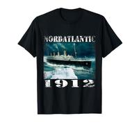 Atlantic 1912 Ship Disaster Vintage Titanic Poster Camiseta