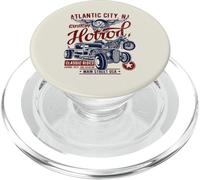Atlantic City NJ Hotrod - Diseño Vintage para Coche y Motocicleta PopSockets PopGrip para MagSafe