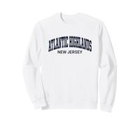 Atlantic Highlands New Jersey Distressed Arch Sudadera