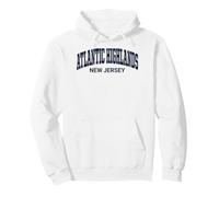 Atlantic Highlands New Jersey Distressed Arch Sudadera con Capucha