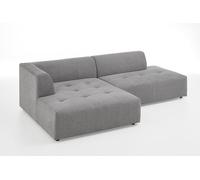 Atlantic Home Collection Juego de Esquinas, Superficie de Descanso XXL (Aprox. 63 x 240 cm), diseño escandinavo, se Puede Colocar libremente en la habitación. Tejido de tapicería Estructural, Esquina