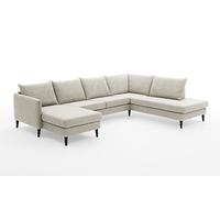 Atlantic Home Collection Sofá Modular rinconero con Esquina a la Derecha y cheslón a la Izquierda