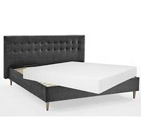 Atlantic Home Collection Veronika Estructura de Cama, 180 x 200 cm, con colchón de núcleo muelles ensacados de 7 Zonas, cajón de Almacenamiento y somier de Listones