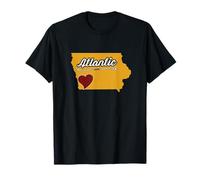 ATLANTIC IOWA | IA USA Ciudad - Cute Souvenir - US City State Camiseta