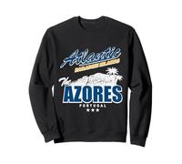 Atlantic Paradise Islands Azores Portugal Vintage Travel Sudadera