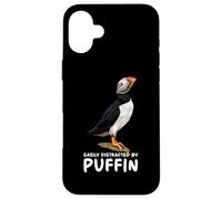Atlantic Puffin Muffin Seabird Easily Distracted By Puffin Carcasa para iPhone 16 Plus
