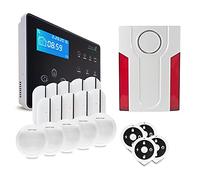 Atlantic's NM-NEOS-KIT2 Alarma para el hogar, Negro, Kit Extra Sirène extérieure