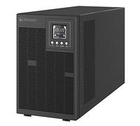 Atlantis A03-OP3002P Pro UPS Sistema de alimentación ininterrumpida Online Doble conversión Onda sinusoidal Pura 3000VA 2700W, Torre, Pantalla LCD, USB, RS-232, 4 Salidas IEC, Ranura SNMP, 6x12V 9Ah