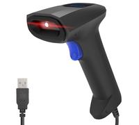 Atlantis A08-LD190-2D Lector de códigos de Barras 1D y 2D Óptico (640x480), 60 fps, Lee Desde Smartphones y Pantallas, código farmacéutico, conexión USB, guía rápida.