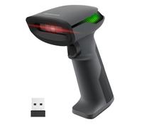 Atlantis A08-LD230P-2D-W Lector de códigos de Barras inalámbrico 1D y 2D Óptico Prof (640x480), 60 fps, Lee Desde Smartphones y Pantallas, código farmacéutico, conexión USB, guía rápida