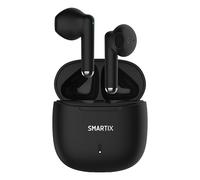 Atlantis Auriculares Smartix TWS SM60-Fi9-B BT V5.3 Funda con Función De Carga Incluye Battery Bank De 300 mA Negro