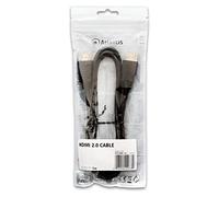 Atlantis Cavo Hdmi-2.0: Cavo Hdmi V.2.0. Connettori 19Pin A MM Lunghezza 1M P01