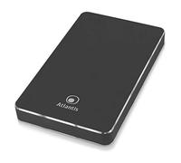 Atlantis DiskMaster 213CG - Caja Externa para Disco Duro, Color Gris Oscuro