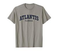 Atlantis Florida Vintage Athletic Sports Design Camiseta