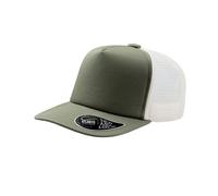 Atlantis Gorra de 5 paneles estilo trucker modelo Record (Paquete de (AB437)