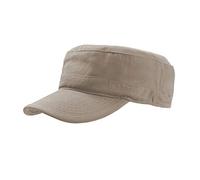 Atlantis - Gorra Militar de algodón Modelo Tank (Paquete de 2) (Talla Única) (Caqui)