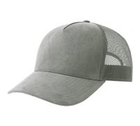 Atlantis Gorra Rapper 5 Paneles de Ante para Adultos Unisex (AB658)