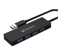 Atlantis HUB P014-UH340 4 Porte USB3.0 cavo 1m Nero Marca