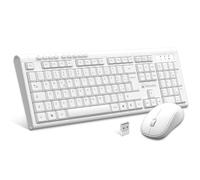 Atlantis Land Atlantis P013-AX280GW+M Kit TASTIERA Wireless + Mouse Ottico Wireless 3 PULSANTI RICEVITORE USB Nano Size Bianco Marca