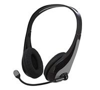 Atlantis Land Aura auricular con micrófono - Auriculares con micrófono (Giratorio, Alámbrico, 2,4 m, Circumaural, 20 - 20000 Hz, 32 Ω)