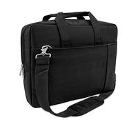 Atlantis Land K51 Delux 15.6" Briefcase Black - Funda para Ordenador portátil (maletín de 39,6 cm, Bandolera, Negro)