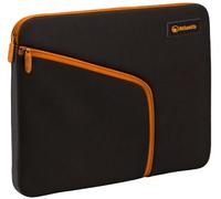 Atlantis Land Philo Sleeve 7 7" Funda Negro, Naranja - Fundas para tablets (Funda, Cualquier marca, 17,8 cm (7"), Negro, Naranja)