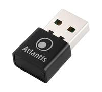 Atlantis Memoria WiFi para PC Wi-Fi 6 AX900 y Bluetooth 5.3, A02-U910BT53 | Memoria Bluetooth para PC con red Wi-Fi de doble banda 2,4/5 GHz; USB 2.0; Windows 10/11; 26 × 15 × 7,5 mm, 3 g