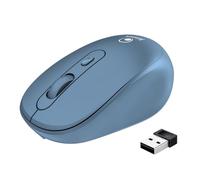Atlantis MX08 Ratón inalámbrico Bluetooth Compacto para 3 Dispositivos | Ratón Bluetooth sin receptor USB para conexión directa; dongle USB de 2,4 GHz incluido, 1200/2400/3200 DPI