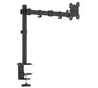 Atlantis P022-ED203AN Soporte y brazo para monitor de PC de 13" a 32", Max 8Kg, para escritorio Altura ajustable, brazo articulado. Inclinación +/- 45°, pivot +/- 180°, rotacios y giratorios 180°.Vesa