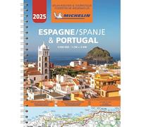 Atlas 2025 -Espagne & Portugal- Atlas Routier et Touristique: wegenatlas Schaal 1 : 400.000 (Michelin Atlassen)