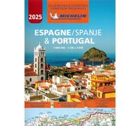 Atlas 2025 -Espagne & Portugal- Atlas Routier et Touristique: wegenatlas Schaal 1 : 400.000 (Michelin Atlassen)