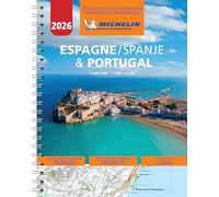 Atlas 2026 -Espagne & Portugal- Atlas Routier et Touristique (Michelin Atlassen)