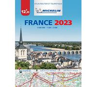Atlas Atlas routier France 2023 Michelin - L'Essentiel (A4-Broché): Tourist & Motoring Atlas A4 Paperback (Atlas France)